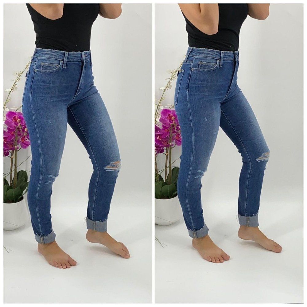 Denim NWT THE ICON mid rise skinny Ankle
